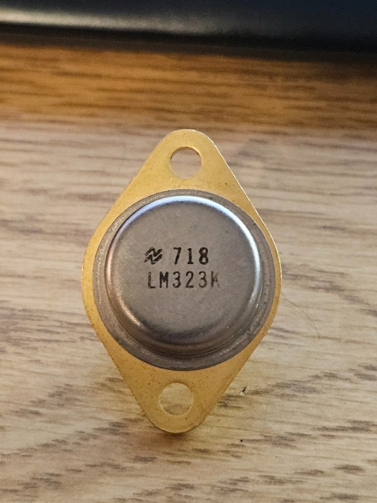 Vintage National Semiconductor LM323K 5V 3A TO-3 Voltage Regulator Apple 1 /7718