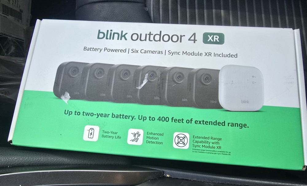 Outdoor 4 XR Wireless Camera TwoYear Battery 6 Camera System Fast Ship G2U