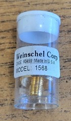 Weinschel Aeroflex 1568 SMA (female-female) Precision Bulkhead Adapter NEW