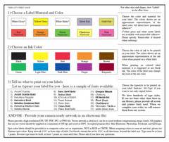 25,000 Printed Labels, Custom 1.5″ x 3″ Rectangle Business Stickers, 1 Ink Color