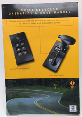 Allison Shift Selector Operation and Code Manual 6/2000