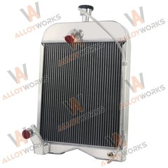 Aluminum Radiator 3 Row Fit Ford New Holland Tractor 9N,2N,8N 8N8005 86551430