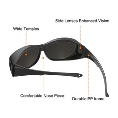 Welding Glasses IR Shade 5 CE Certified Protective Glasses Wrap-Around Lens