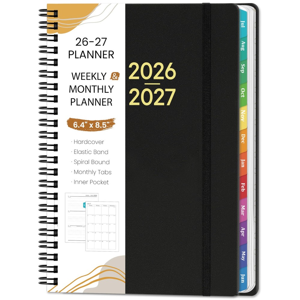 Planner 2026-2027 – Planner 2026-2027 Weekly and Monthly from Jul. 2026 – Jun…