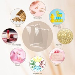 200 Pack Clear Photo Print Sleeves Acid-Free Crystal Clear Photo Art Storage