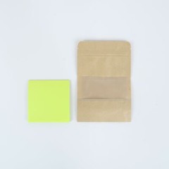 New Brown Kraft Stand Up Zip Seal Resealable Bags w. Clear Window Variety Sizes