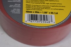 Cantech Stucco Tape Red 2″ x 60 Yards 48mm x 55m for Window Glass Steel Vinyl