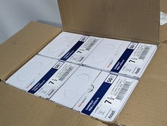 Case of Ansell V20685775 novaplus Gammex non-latex PI, 50 pair/box, 4 boxes/case