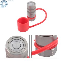 1/4 Inch Flat Face Hydraulic QD Female Coupler 1/4″ NPT No Air Inclusion