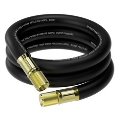 NHB3 6Ft HVAC Vacuum Hose 1/2″ Internal Diameter, 1/2 in to 1/2 in Fittings