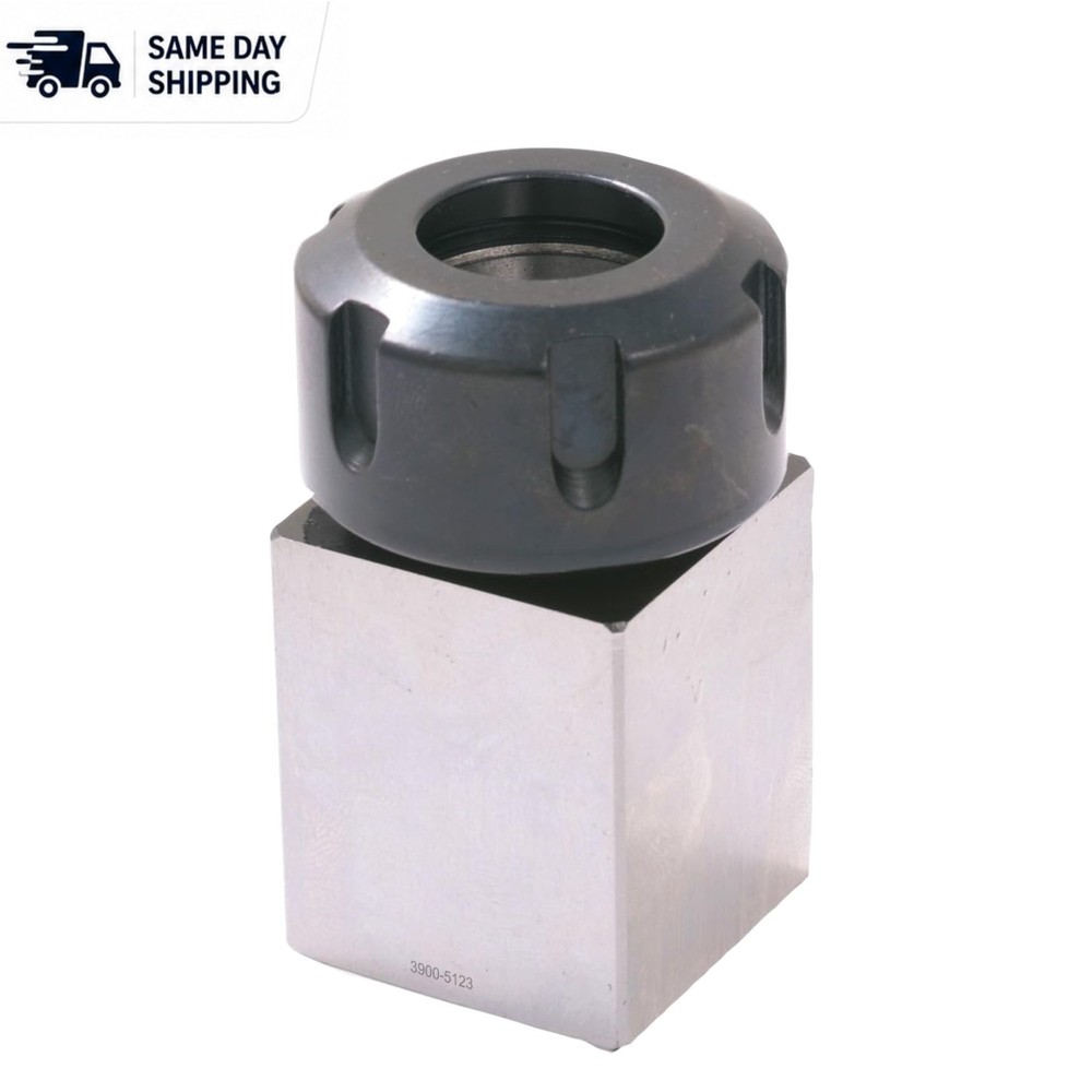 Durable 1.35 lb ER-32 Square Collet Block for Enhanced Machining Accuracy