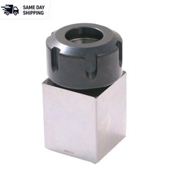 Durable 1.35 lb ER-32 Square Collet Block for Enhanced Machining Accuracy