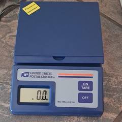 USPS Postal Service Max 10 LBS Digital Shipping Scale With Cord Tested NWB