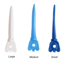 Dental Tulwar Wedges Sectional Matrix System Plastic Diastema Wedge Refill 40Pcs