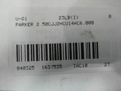 Parker 2.50CJJ2HCU14AC6.000 Double Acting Cylinder 2-1/2in X 6in 3000psi