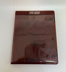 SALE! 50 HD Single 12mm DVD Cases Box With Logo, Burgundy Red, HD-DVD-S12-R-W