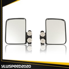 Pair 220lb Rated Magnet Tractor Side Mirror LH & RH Fit For Kubota John Deere