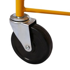 FOREOCELIV 11ft Drywall Lift Panel Hoist Jack Lifter 150 lbs Ceiling Wall Yellow