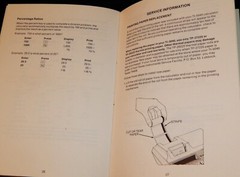 Vintage Operating Manual, 1976, TEXAS INSTUMENTS ELECTRONIC PRINTING CALCULATOR