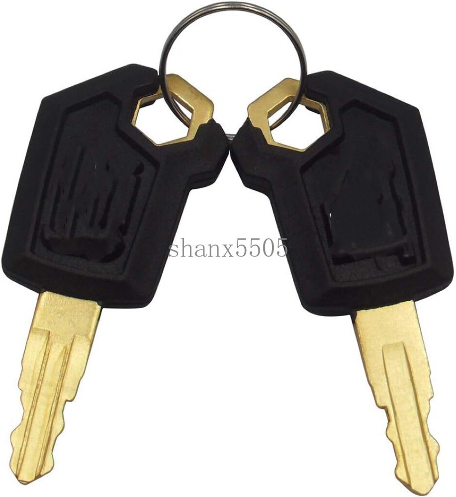 2PCS Ignition Keys 5P8500 5P-8500 For Cat Heavy Equipment Parts 2 YEAR WARRANTY