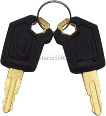 2PCS Ignition Keys 5P8500 5P-8500 For Cat Heavy Equipment Parts 2 YEAR WARRANTY