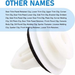 20PCS Door Trim Panel Retainer Clips, OEM#90467-A0005, Compatible Size: 20pcs
