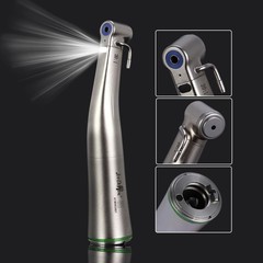 AZDENT Dental Fiber Optic 20:1 Implant Contra Angle low speed Handpiece LED