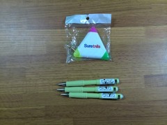 Set Of 3 Pentel Twist-Erase III Mechanical Pencil 0.7mm Celadon Green