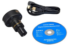 OMAX 40X-2500X Darkfield Trinocular LED Compound Microscope+9MP Digital Camera