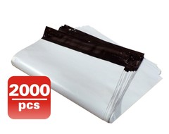 Yens® 2000 #M1 WHITE POLY MAILERS ENVELOPES Self Sealing BAGS 6 x 9 2000M1