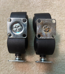 Set of 4 Swivel 1 1/8″ Caster Wheels! Frigidaire dehumidifier small appliance