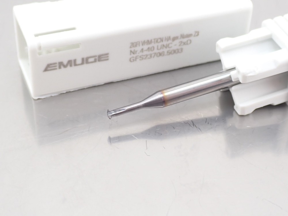 Emuge 4-40 Carbide Thread Mill Cutter Single-Form #4-40 GFS23706.5003