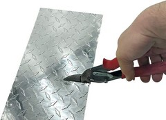 EAGLE 1 Thin .025 Aluminum Diamond Tread Plate Rolls Gravel Guards Many Colors