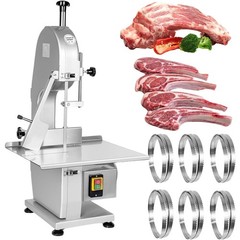 1500W Commercial Bone Cutting Machine Frozen Meat Cutter Saw Electric Bandsaw