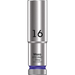 WERA 05004556001 8790 HMC Deep Socket with 1/2″ drive, 16.0 mm