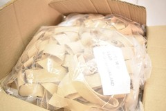 Dykema Rubber 79708 Size 10 G Rubber Bands 25 Lbs Bags Beige Made In Thailand