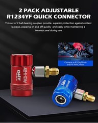 OMT R1234yf Quick Coupler, Quick Connect R1234yf Adapters & AC Hose Fitting Conn