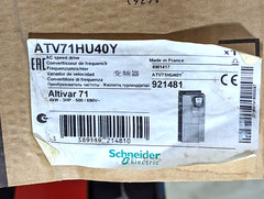 SCHNEIDER ELECTRIC ALTIVAR 71, ATV71HU40Y VARIABLE SPEED DRIVE, 3HP, *NEW*