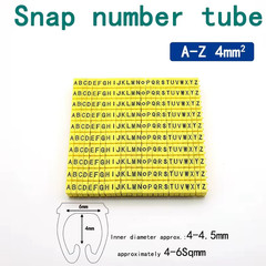 150/100Pcs Cable Markers Colourful C-Type Marker Number Tag Label for 2-3Mm Wire