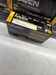 SAS Raven Black Nitrile Gloves Powder Free 7mil (10/Boxes of 100) Sm FREE SHIP