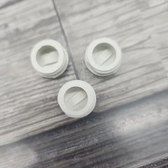 1/2 In. THREADED ELECTRICAL White Closure Plugs, 5Pack 15 TOTAL [93]