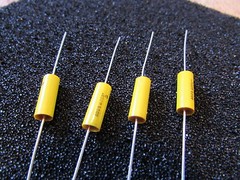 .022uF 400V 20% Thomson Metallized Polyester Axial Capacitor Tube Amp Tone 20pcs