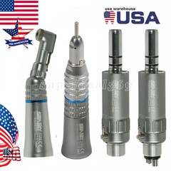 NSK Style Dental Slow Low Speed Handpiece Straight Contra Angle Air Motor Kit st