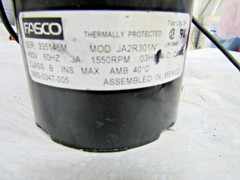 ✌️NEW FASCO 1/30 HP UNIT HEATER MOTOR 460 VAC 1550 RPM JA2R301N CWLE