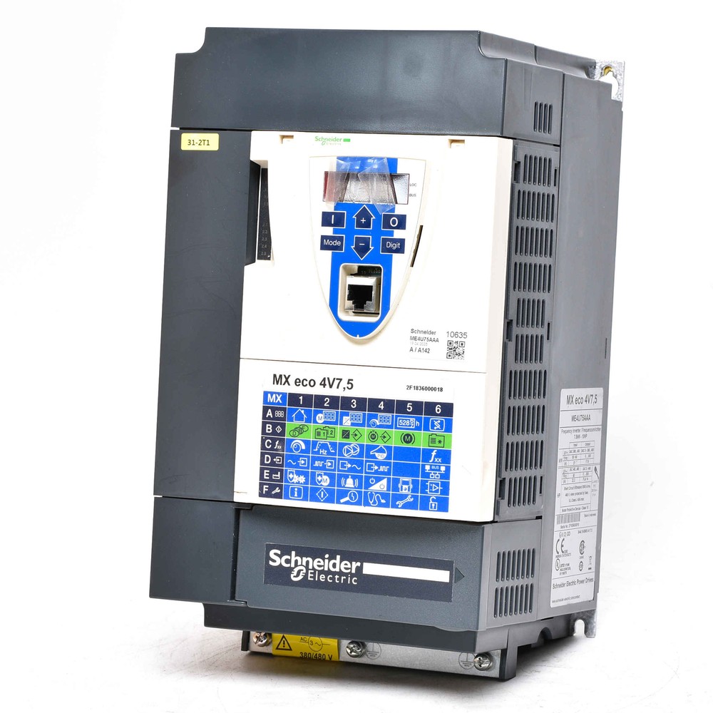 Schneider MX eco 4V7.5 – frequency inverter – 7.5kW ME4U75AAA -used-