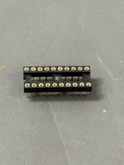 87x 16 Pin DIP IC Socket Gold Plated Through Hole 2.54mm Pitch IC Socket