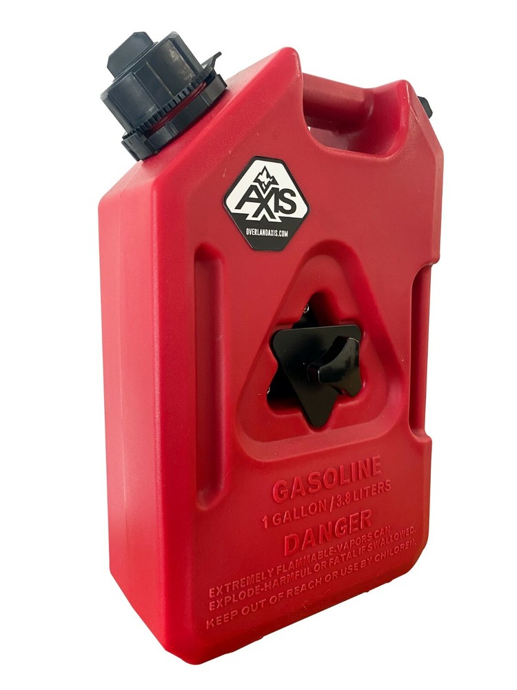 1 Gallon Jerry Can with Mount Bracket for 4X4 OVERLAND OFFROAD JEEP SNOW
