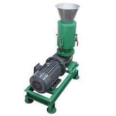220V Wood Bran Straw Pellet Machine w/8mm Plate Biomass Fuel Maker 60KG/h 7500W