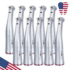 Dental 1:5 Increasing Contra Angle Fiber Optic Handpiece w/E-type Electric Motor
