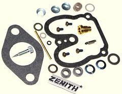 ZENITH Carburetor Kit fit Wisconsin V465D W41770 V460D V4-65D replaces LQ37 N95